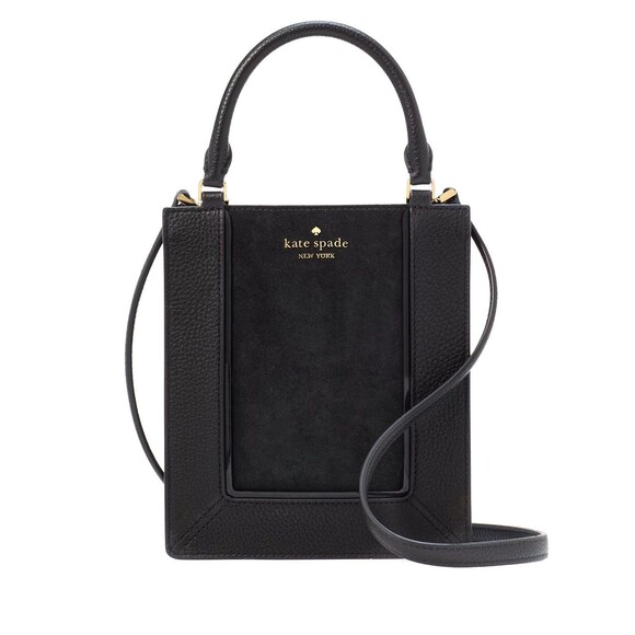 kate spade Handbags - New Kate Spade Lena Suede Mini Tote Black
